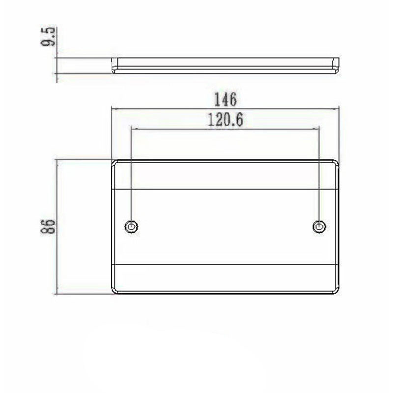 13A ซ็อกเก็ตสวิตช์ Bakelite 2 ช่อง HK6213V